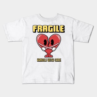 Fragile heart Kids T-Shirt